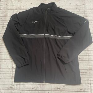 Nike Mens Academy 21  Track Jacket Full Zip Size Large L Black Gray CW6118-014